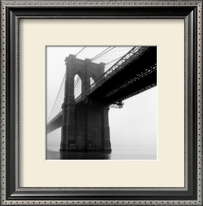 Brooklyn Bridge Fog by Henri Silberman Pricing Limited Edition Print image
