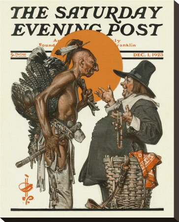 Trading For A Turkey, C.1923 by Joseph Christian Leyendecker Pricing Limited Edition Print image
