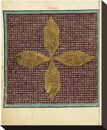 De Laudibus Sanctae Crucis: Poem No. 9, 9Th Century by Magnetius Hrabanus Maurus Pricing Limited Edition Print image