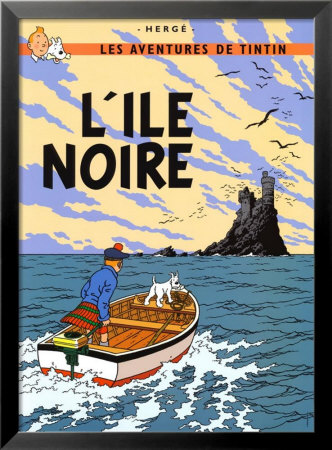 L'ile Noire, C.1938 by Herge (Georges Remi) Pricing Limited Edition Print image