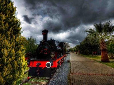 Steam Train Iii by Nejdet Duzen Pricing Limited Edition Print image