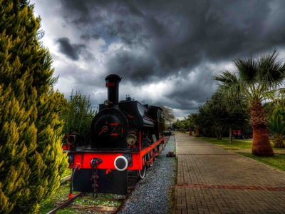 Steam Train Iii by Nejdet Duzen Pricing Limited Edition Print image