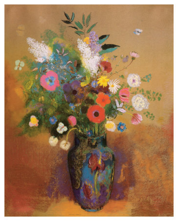 Bouquet Of Flowers, C.1905 by Odilon Redon Pricing Limited Edition Print image