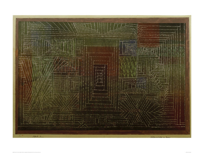 Castle To Be Built In The Forest by Paul Klee Pricing Limited Edition Print image