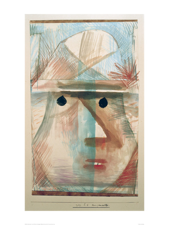 Mask - Comic Old Woman by Paul Klee Pricing Limited Edition Print image