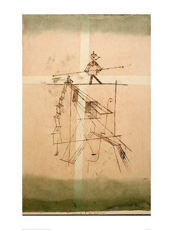 Tightrope Walker by Paul Klee Pricing Limited Edition Print image