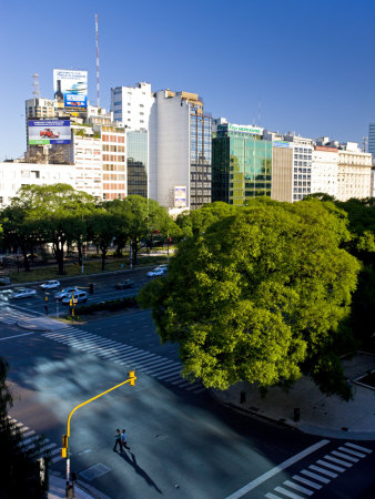 Downtown Buenos Aires, Argentina, South America by Adam Burton Pricing Limited Edition Print image