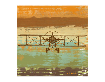 Biplane Ii by Yashna Pricing Limited Edition Print image