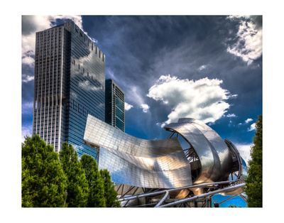 Jay Pritzker Pavillion by Michael Polk Pricing Limited Edition Print image