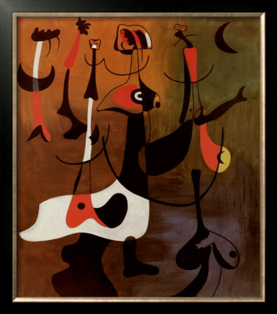 Personnages Rythmiques, 1934 by Joan Miró Pricing Limited Edition Print image