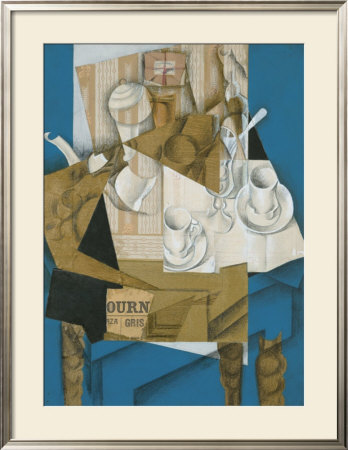 Breakfast, 1914 by Juan Gris Pricing Limited Edition Print image