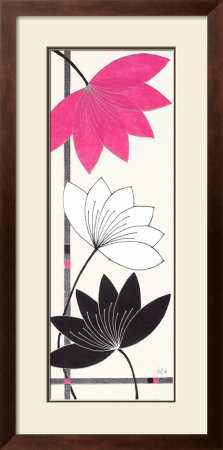 Fuchsia Lotus Blooms by Alan Buckle Pricing Limited Edition Print image