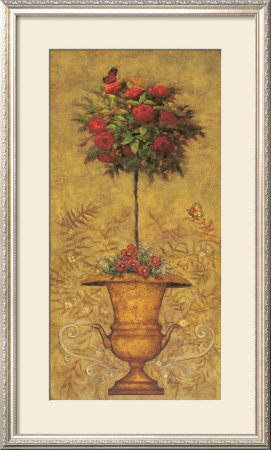 Rose Topiary I by Jill Schultz Mcgannon Pricing Limited Edition Print image