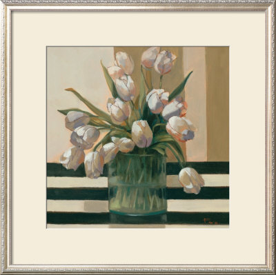 Tulips With Stripes by Fara Bell Pricing Limited Edition Print image