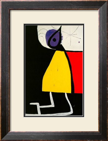 Woman In The Night by Joan Miro Pricing Limited Edition Print image