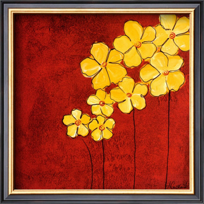 Yellow Daisy Garden by Courtland Pricing Limited Edition Print image