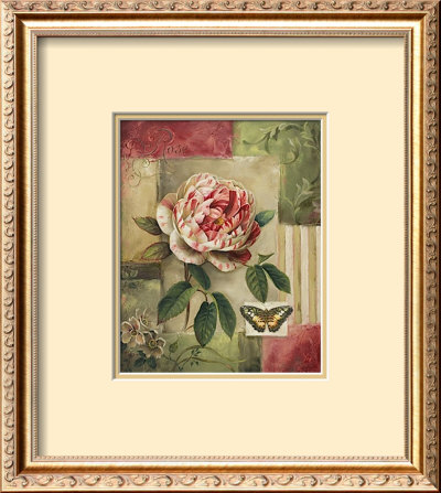 Rose And Butterfly by Lisa Audit Pricing Limited Edition Print image
