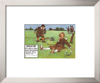 Rules Of Golf, Rule Iv by C. Crombie Pricing Limited Edition Print image