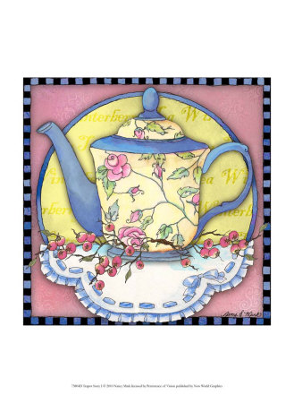 Tea Pot Story I by Nancy Mink Pricing Limited Edition Print image