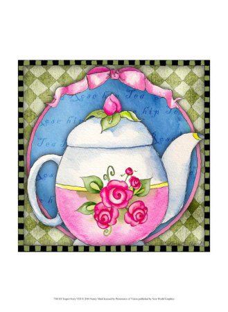 Tea Pot Story Viii by Nancy Mink Pricing Limited Edition Print image