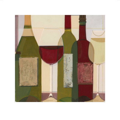 The Wine Collection by Julia Hawkins Pricing Limited Edition Print image
