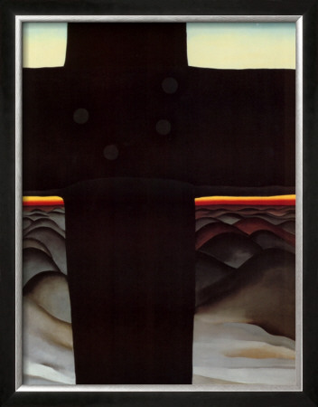 Black Cross New Mexico by Georgia O'keeffe Pricing Limited Edition Print image