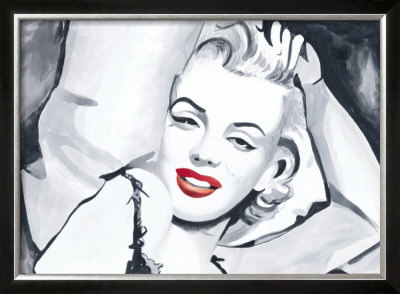 Marilyn Study In Bed by Irene Celic Pricing Limited Edition Print image