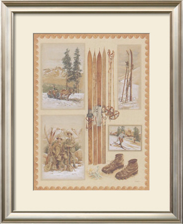 Ski I by Laurence David Pricing Limited Edition Print image
