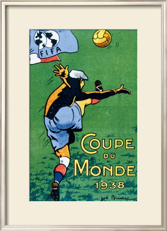 Coupe Du Monde, 1938 by Joe Bridge Pricing Limited Edition Print image