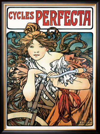 Cycles Perfecta by Alphonse Mucha Pricing Limited Edition Print image