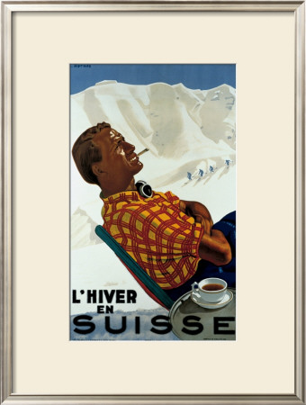 L'hiver En Suisse by Erich Hermes Pricing Limited Edition Print image