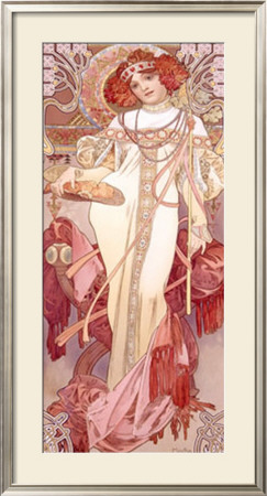 The Seasons, Autumn by Alphonse Mucha Pricing Limited Edition Print image