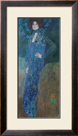 Portrait Of Emilie Floege by Gustav Klimt Pricing Limited Edition Print image