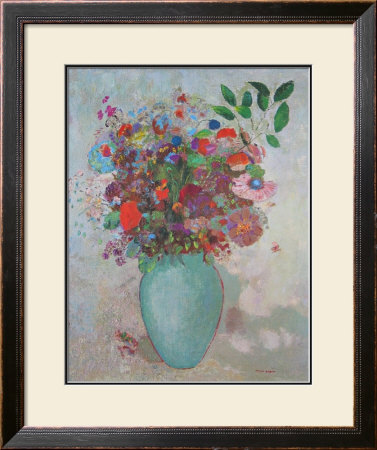 The Turquoise Vase, 1911 by Odilon Redon Pricing Limited Edition Print image