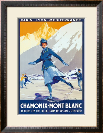 Chamonix, Mont Blanc by Roger Soubie Pricing Limited Edition Print image