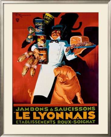 Saucisson Le Lyonnais by Henry Le Monnier Pricing Limited Edition Print image