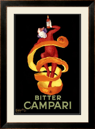 Bitter Orange Campari Aperitif by Leonetto Cappiello Pricing Limited Edition Print image