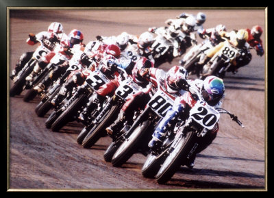 Flat Track Drafting by Dan Mahoney Pricing Limited Edition Print image