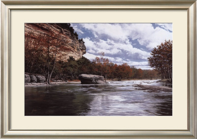 Bluff On The Guadalupe by Glowka Greg Pricing Limited Edition Print image