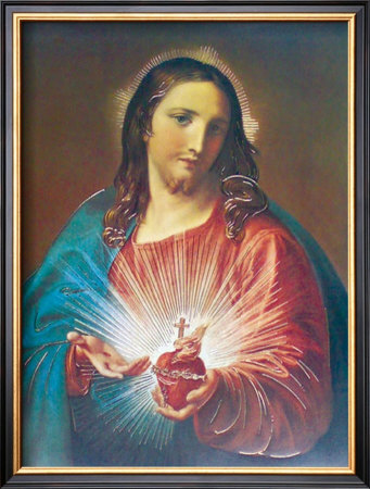 Sacred Heart Of Jesus by Pompeo Batoni Pricing Limited Edition Print image