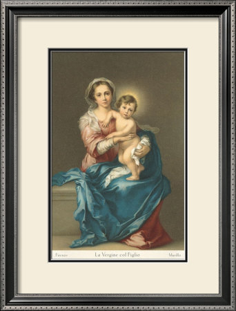 Madonna And Child, Florence by Bartolome Esteban Murillo Pricing Limited Edition Print image