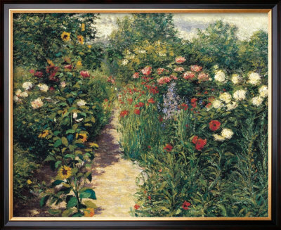 Garden At Giverny, C.1890 by John Leslie Breck Pricing Limited Edition Print image