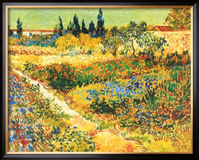 Bluhender Garten Mit Pfad by Vincent Van Gogh Pricing Limited Edition Print image