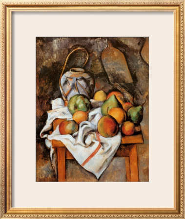 La Vase Paille by Paul Cezanne Pricing Limited Edition Print image
