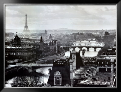 River Seine And The City Of Paris, C.1991 by Peter Turnley Pricing Limited Edition Print image