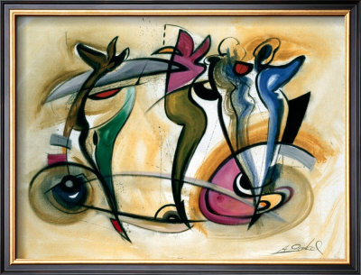 Group Gyrations Ii by Alfred Gockel Pricing Limited Edition Print image