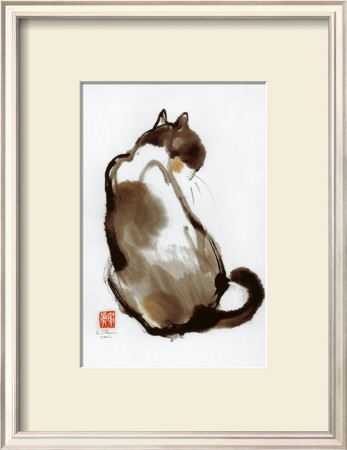 Cat's Back by Hu Chen Pricing Limited Edition Print image