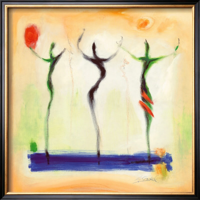 Dancers I by Alfred Gockel Pricing Limited Edition Print image