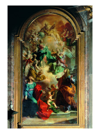 The Name Of Mary And St Anne by Jacob-Philippe Hackert Pricing Limited Edition Print image