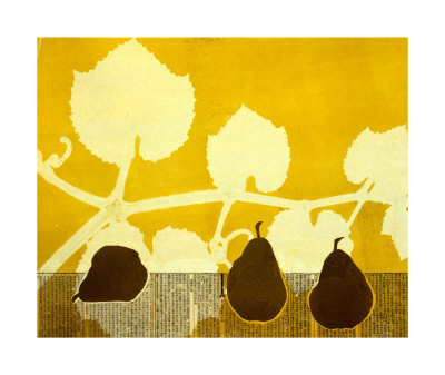 Three Olive Pears by Mary Margaret Briggs Pricing Limited Edition Print image